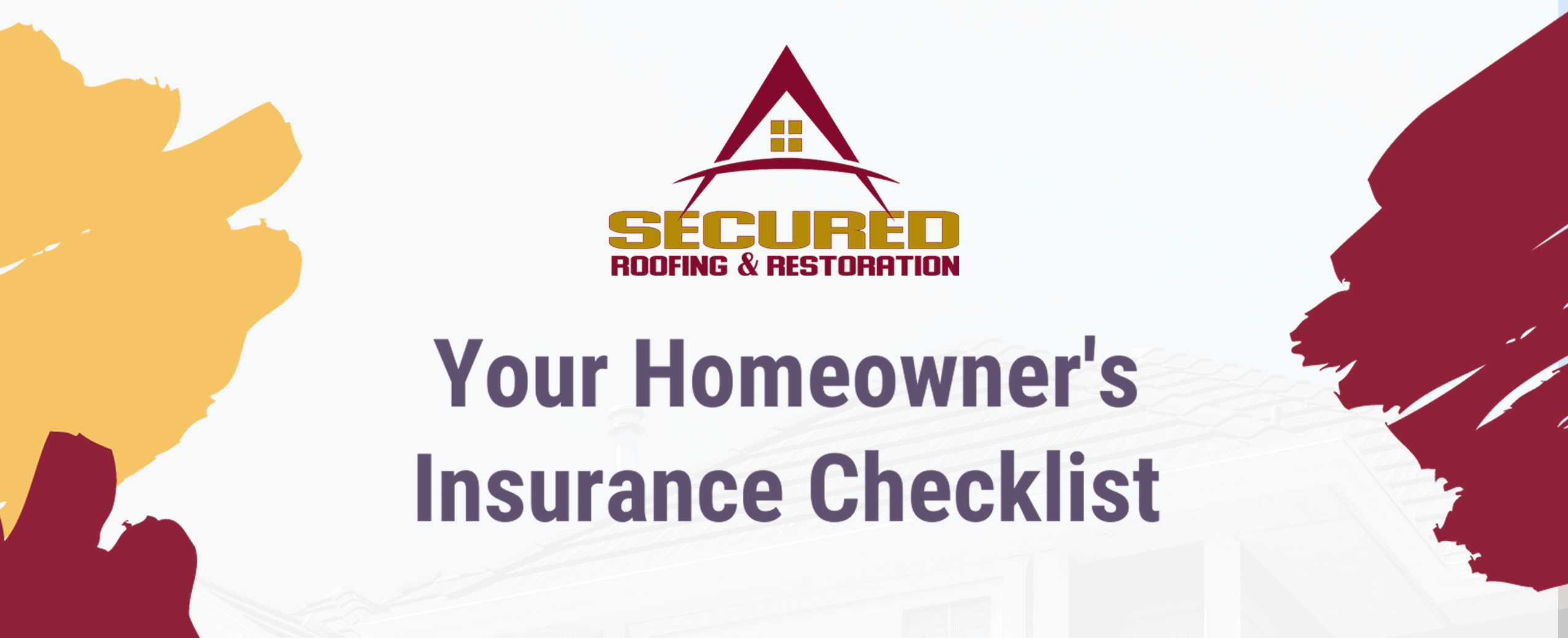 homeowner's insurance checklist 