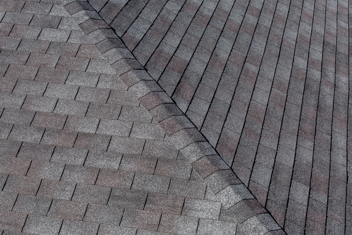 close up to certainteed asphalt shingle roof